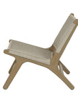 Coastal Cushionless Highback Outdoor Chair