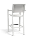 Naples Aluminum Made Sling Outdoor Barstool