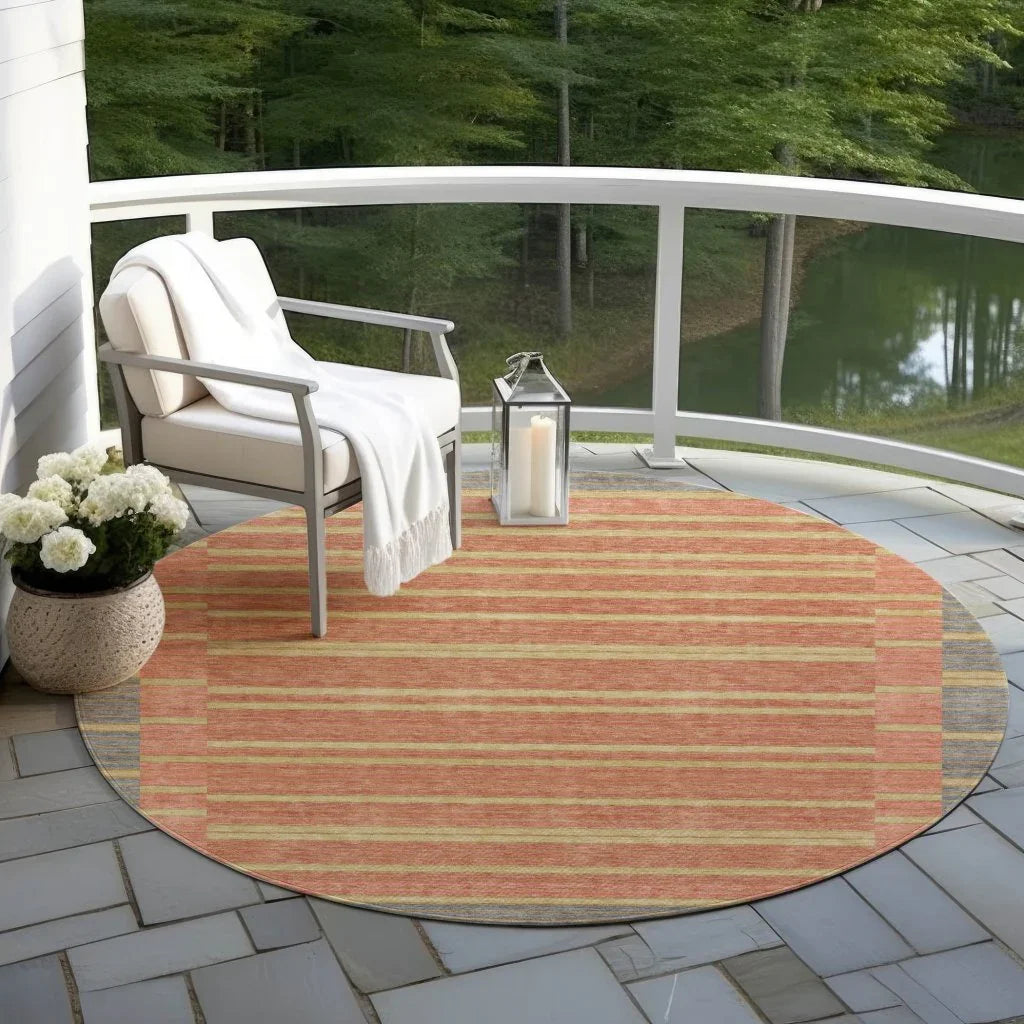 LOOMLAN Rugs Quara Gray Washable Indoor-Outdoor Rug