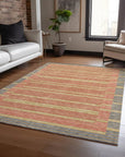 LOOMLAN Rugs Quara Gray Washable Indoor-Outdoor Rug