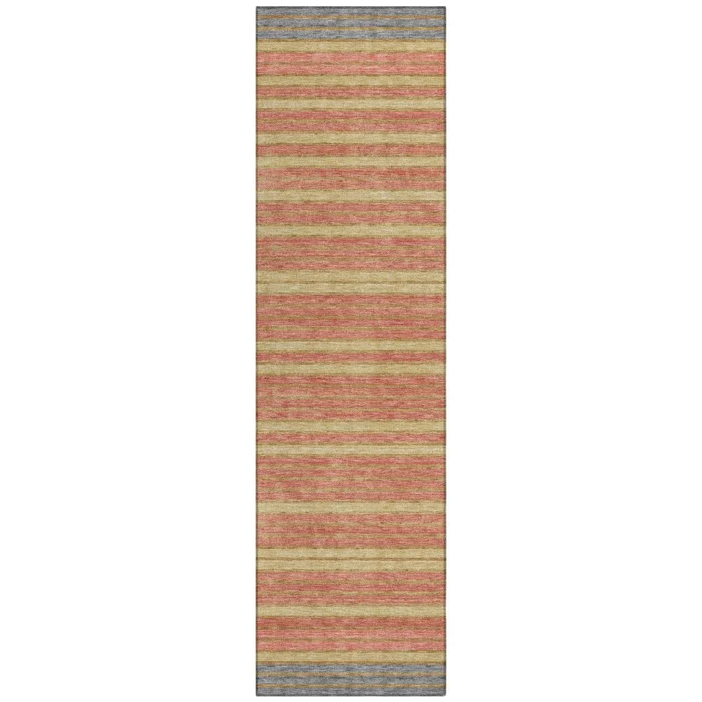 LOOMLAN Rugs Quara Gray Washable Indoor-Outdoor Rug