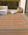 LOOMLAN Rugs Quara Gray Washable Indoor-Outdoor Rug
