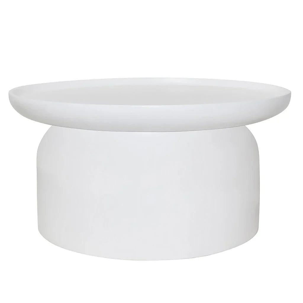 Rain Resin Patio Coffee Table - LOOMLAN - Artesia - Outdoor Coffee Tables