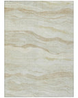 LOOMLAN Rugs Ravella Brown Washable Indoor-Outdoor Rug