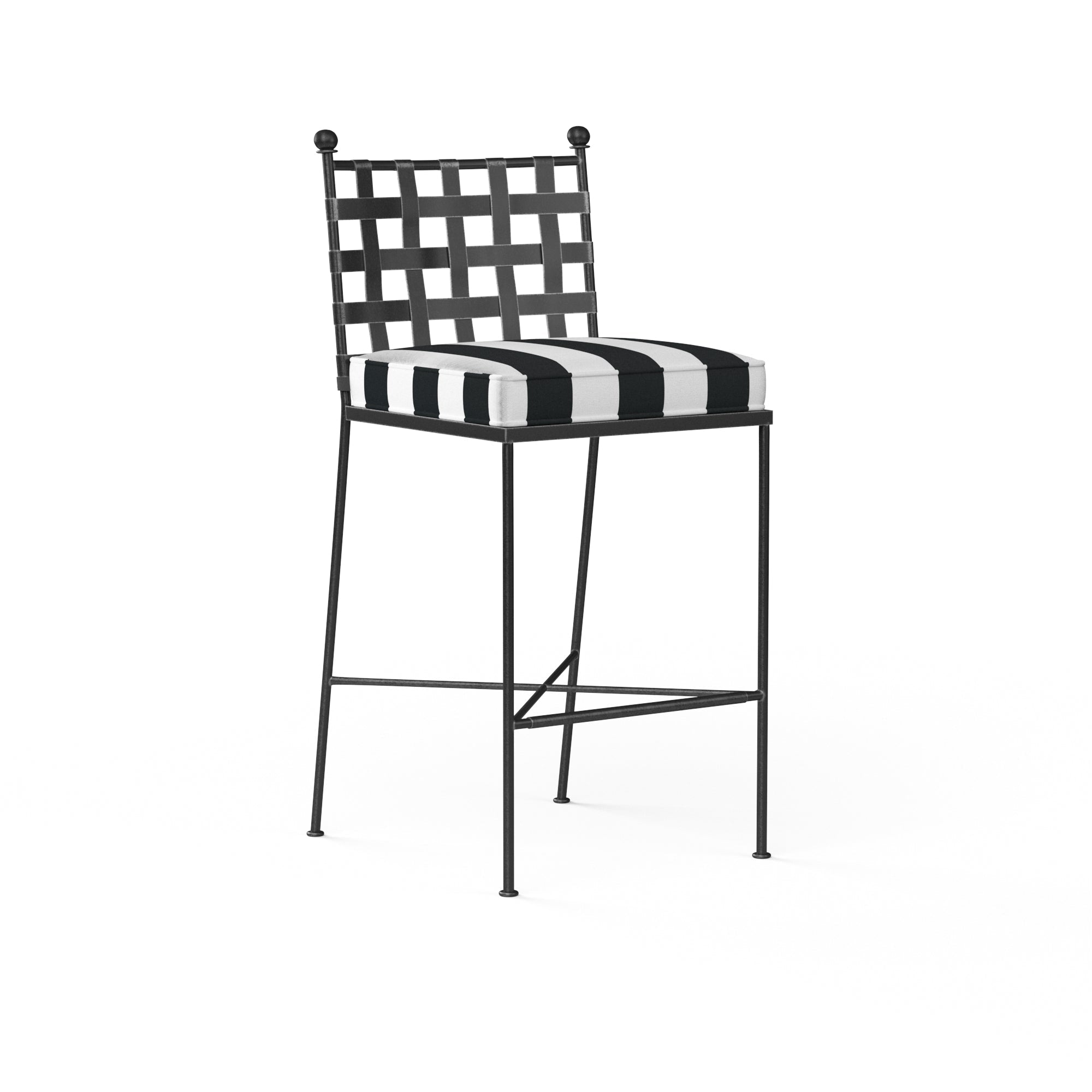 Provence Sunbrella Outdoor Bar Stool