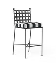 Provence Sunbrella Outdoor Bar Stool