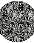 LOOMLAN Rugs Raya Black Washable Indoor-Outdoor Rug