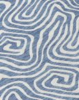 LOOMLAN Rugs Raya Blue Washable Indoor-Outdoor Rug