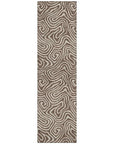 LOOMLAN Rugs Raya Brown Washable Indoor-Outdoor Rug