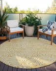 LOOMLAN Rugs Raya Gold Washable Indoor-Outdoor Rug