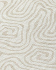 LOOMLAN Rugs Raya Ivory Washable Indoor-Outdoor Rug