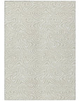 LOOMLAN Rugs Raya Ivory Washable Indoor-Outdoor Rug