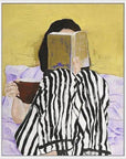 LOOMLAN Reading Artwork d Canvas With Floating