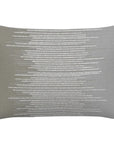 Realm Silver Double Side Outdoor Pillow - LOOMLAN - Earnest Collection - Outdoor Pillows