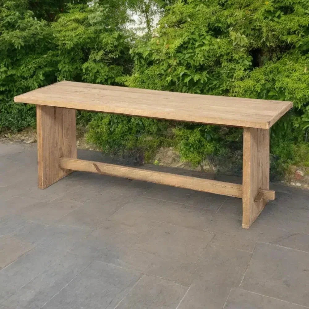 Reclaimed Teak Outdoor High Table Seats 10 - LOOMLAN - Artesia - Outdoor Counter Tables