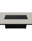 Rectangular Top Chat Height Fire Table - LOOMLAN - Telescope - Outdoor Fire Tables