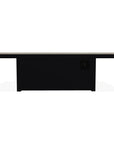 Rectangular Top Chat Height Fire Table - LOOMLAN - Telescope - Outdoor Fire Tables