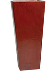 Handcrafted Square Outdoor Ceramic Pot