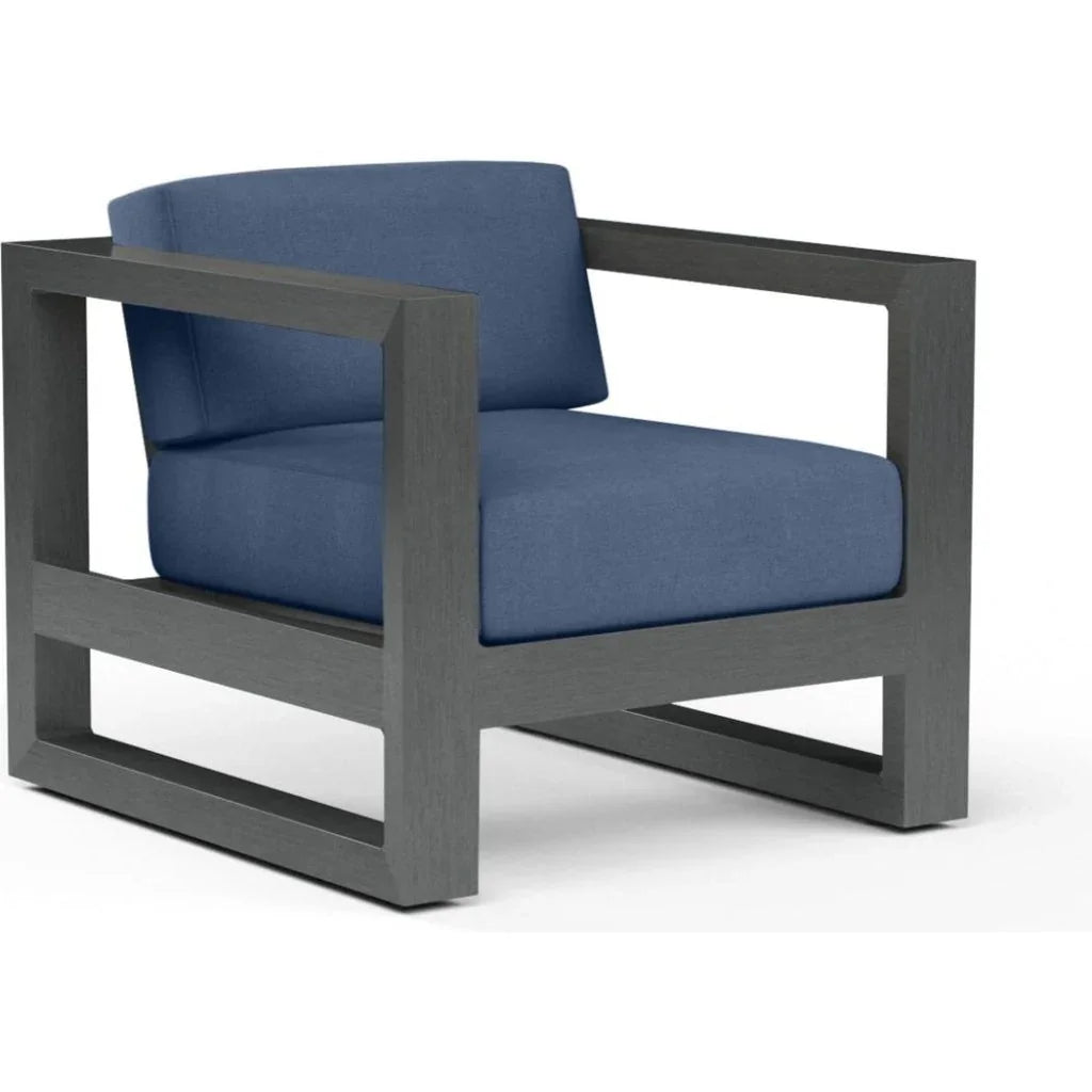 Redondo Sunbrella Outdoor Club Chair - LOOMLAN - Sunset West - Outdoor Accent Chairs