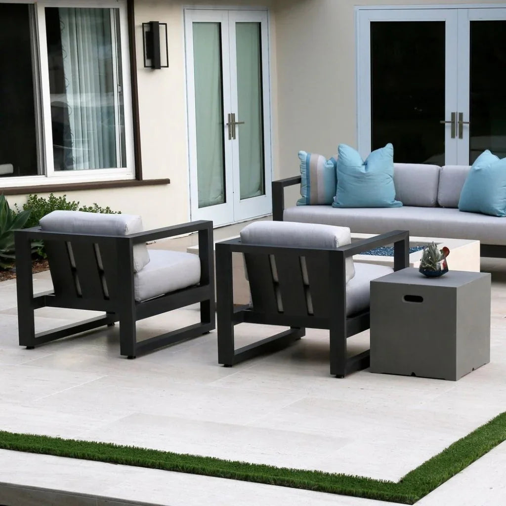 Redondo Sunbrella Outdoor Club Chair - LOOMLAN - Sunset West - Outdoor Accent Chairs