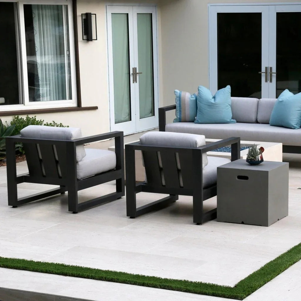 Redondo Sunbrella Outdoor Club Chair - LOOMLAN - Sunset West - Outdoor Accent Chairs
