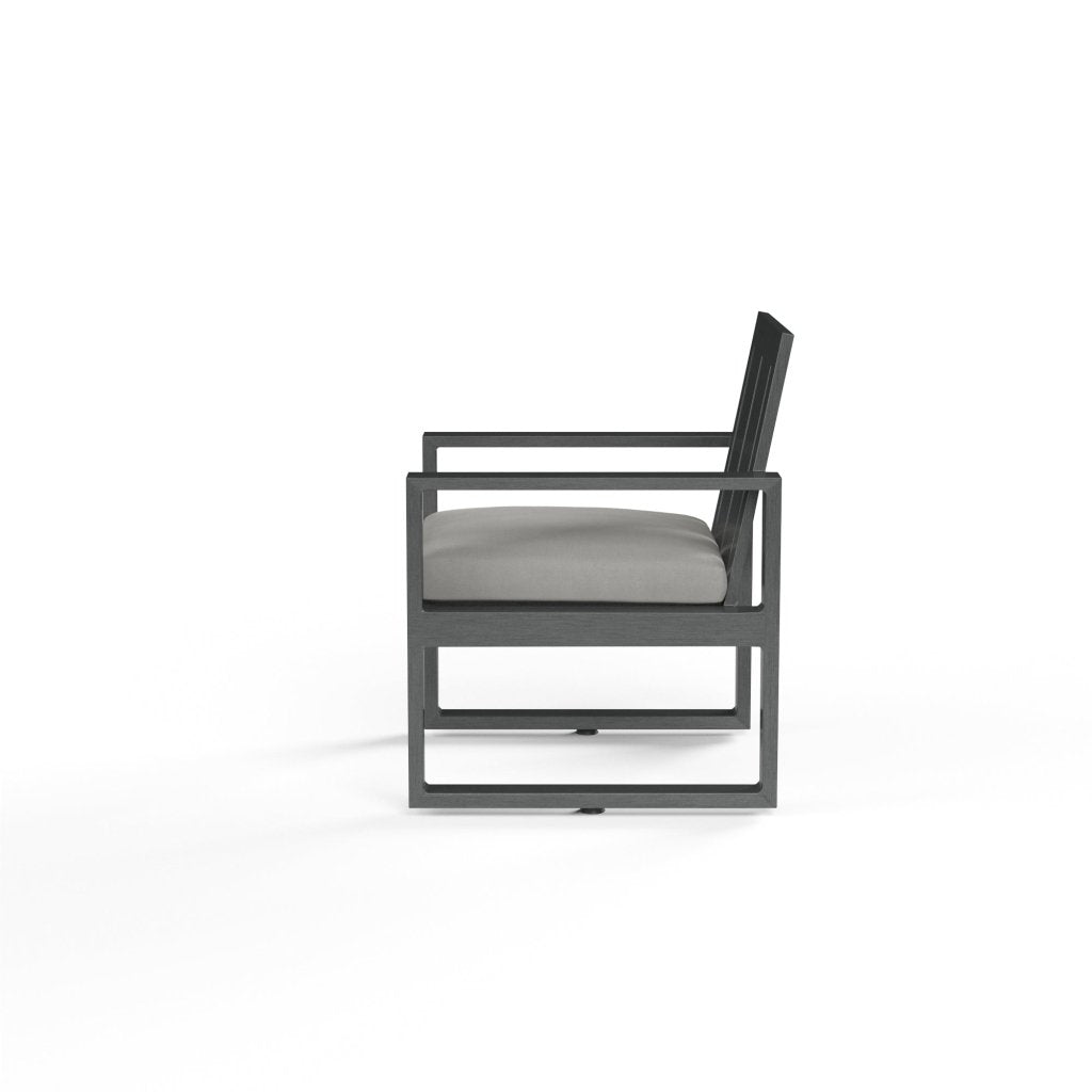 Redondo Sunbrella Outdoor Dining Armchair 2PC - LOOMLAN - Sunset West - Outdoor Dining Chairs