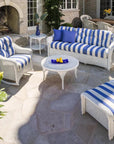 Reflections 3 - Seater Sofa 6PC Lounge Set With Tables - LOOMLAN - Lloyd Flanders - Outdoor Lounge Sets