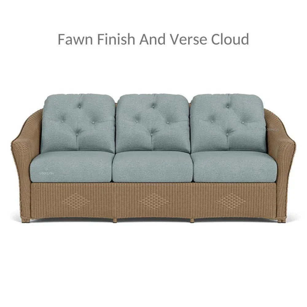 Reflections 3 - Seater Sofa 6PC Lounge Set With Tables - LOOMLAN - Lloyd Flanders - Outdoor Lounge Sets