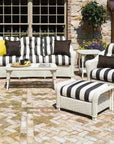 Lloyd Flanders Reflections 3-Seater Sofa All Weather Wicker Sunbrella Cushions
