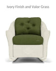 Lloyd Flanders Reflections 3PC Lounge Set Rocker Chair Ottoman & Table