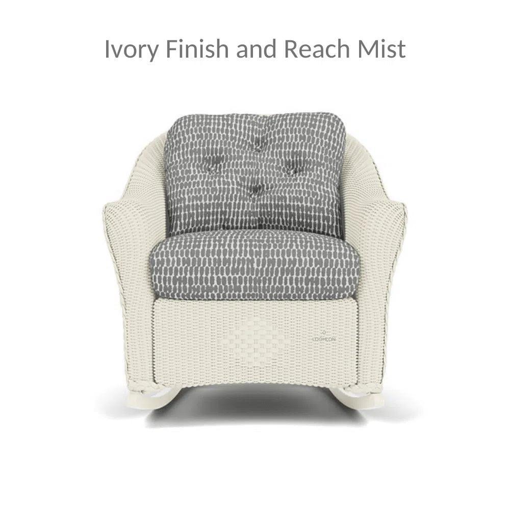 Lloyd Flanders Reflections 3PC Lounge Set Rocker Chair Ottoman &amp; Table