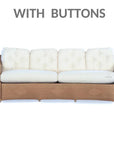 Reflections Crescent Sofa All Weather Wicker Sunbrella - LOOMLAN - Lloyd Flanders - Outdoor Sofas & Loveseats