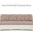 Reflections Crescent Sofa All Weather Wicker Sunbrella - LOOMLAN - Lloyd Flanders - Outdoor Sofas & Loveseats