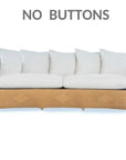 Reflections Crescent Sofa All Weather Wicker Sunbrella - LOOMLAN - Lloyd Flanders - Outdoor Sofas & Loveseats