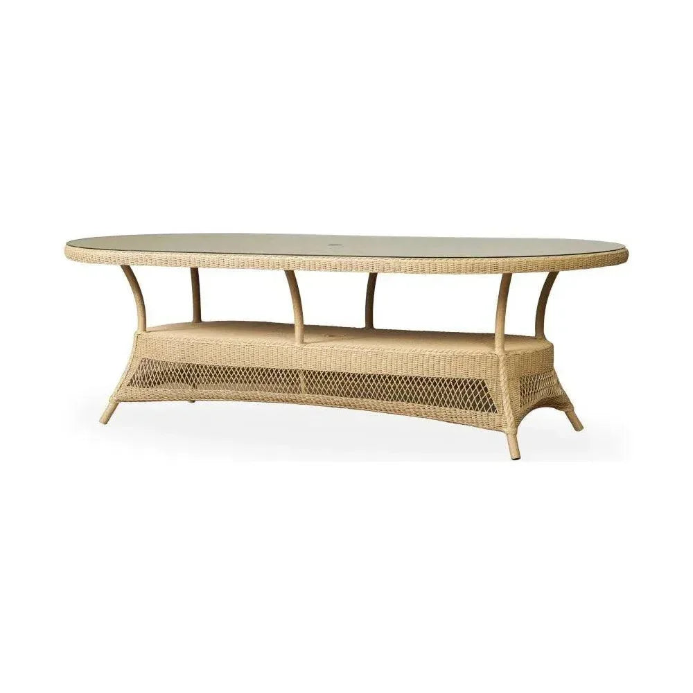 Reflections Patio Dining Table Set Armchairs Set for 6 - LOOMLAN - Lloyd Flanders - Outdoor Dining Sets