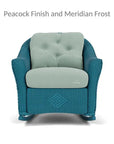 Reflections Patio Rocking Lounge Chair Sunbrella - LOOMLAN - Lloyd Flanders - Outdoor Lounge Chairs