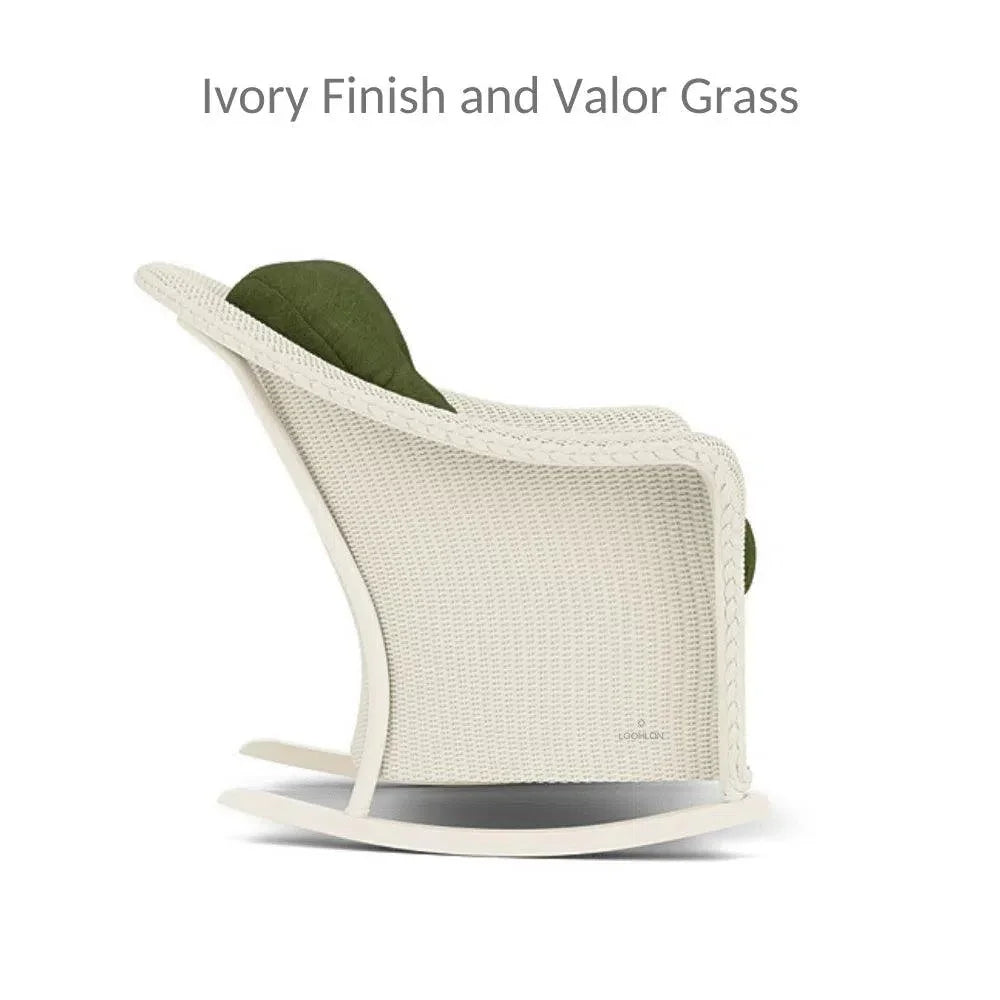 Reflections Patio Rocking Lounge Chair Sunbrella - LOOMLAN - Lloyd Flanders - Outdoor Lounge Chairs