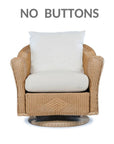 Reflections Replacement Cushion for Swivel Chair - LOOMLAN - Lloyd Flanders - Outdoor Replacement Cushions