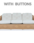 Reflections Replacement Cushions for 3 - Seater Sofa - LOOMLAN - Lloyd Flanders - Outdoor Replacement Cushions