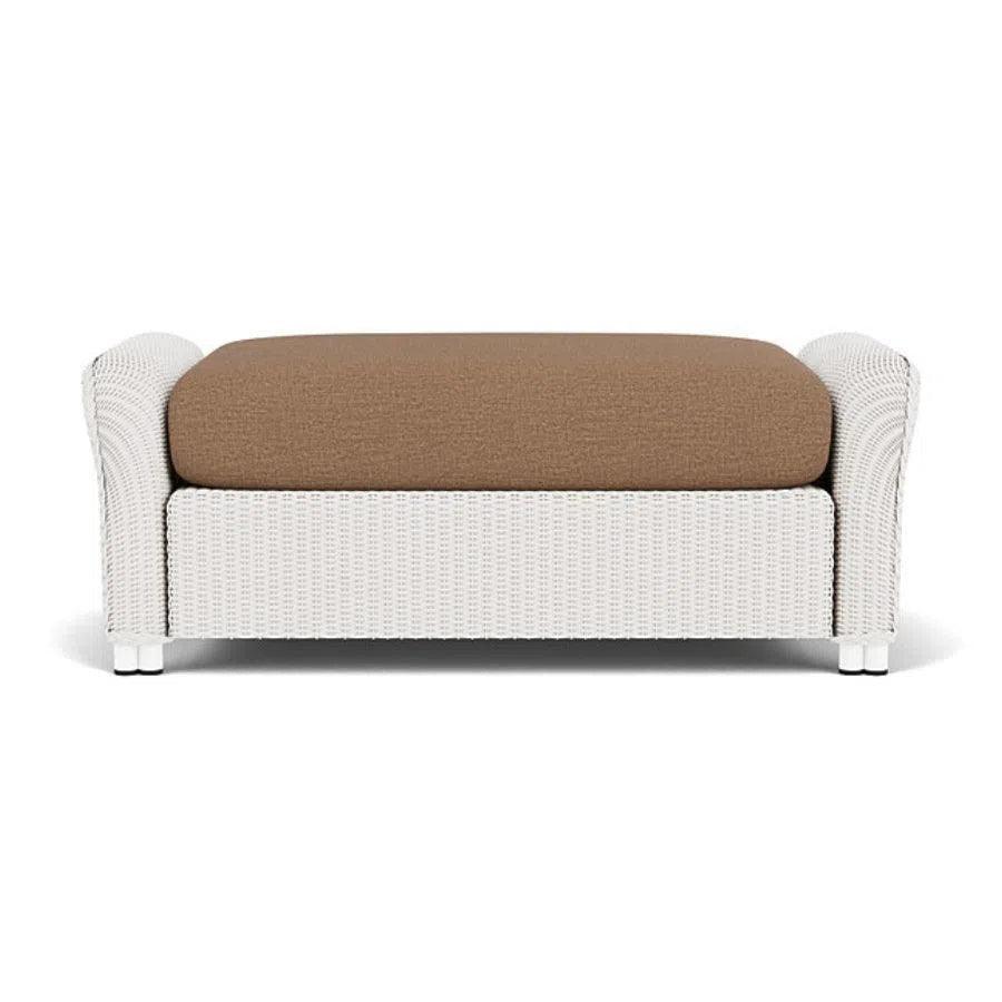 Reflections Replacement Cushions for Large Ottoman - LOOMLAN - Lloyd Flanders - Outdoor Replacement Cushions