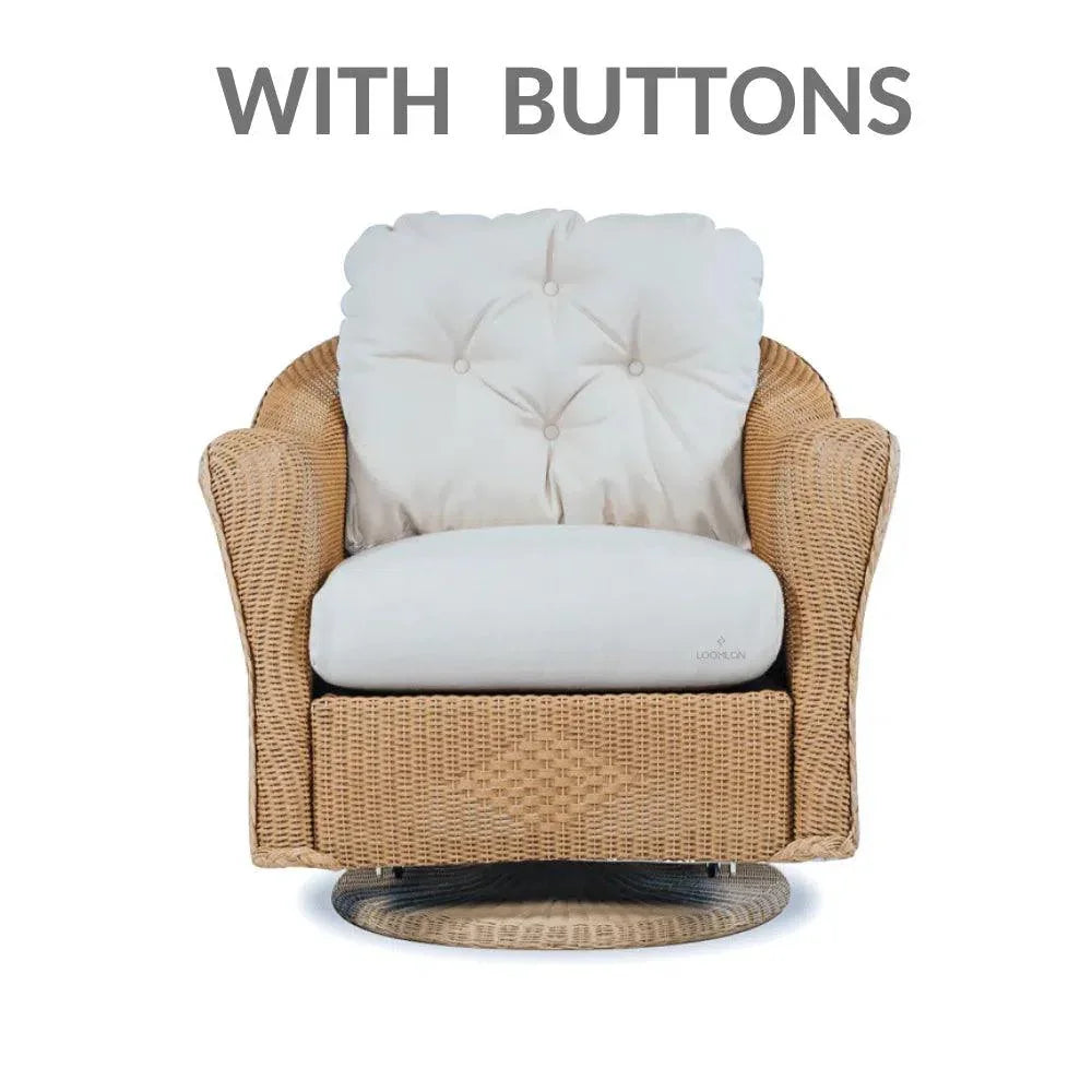 Reflections Swivel Rocker Lounge Chair Sunbrella - LOOMLAN - Lloyd Flanders - Outdoor Lounge Chairs