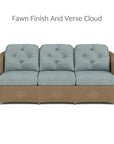 Reflections Wicker 3 - Seater Sofa Set Coffee Table - LOOMLAN - Lloyd Flanders - Outdoor Lounge Sets
