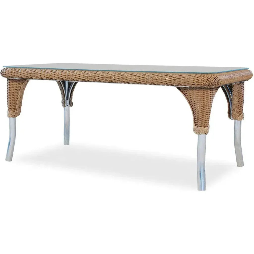 Reflections Wicker 3 - Seater Sofa Set Coffee Table - LOOMLAN - Lloyd Flanders - Outdoor Lounge Sets