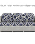 Reflections Wicker 3 - Seater Sofa Set Coffee Table - LOOMLAN - Lloyd Flanders - Outdoor Lounge Sets