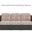 Reflections Wicker 3 - Seater Sofa Set Coffee Table - LOOMLAN - Lloyd Flanders - Outdoor Lounge Sets