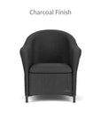 Reflections Wicker Dining Armchair Padded Seat - LOOMLAN - Lloyd Flanders - Outdoor Dining Chairs