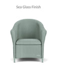 Reflections Wicker Dining Armchair Padded Seat - LOOMLAN - Lloyd Flanders - Outdoor Dining Chairs