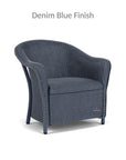 Reflections Wicker Lounge Chair Padded Seat - LOOMLAN - Lloyd Flanders - Outdoor Lounge Chairs