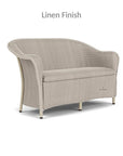 Reflections Wicker Loveseat Padded Seat Lloyd Flanders - LOOMLAN - Lloyd Flanders - Outdoor Sofas & Loveseats