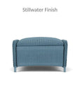 Lloyd Flanders Reflections Wicker Ottoman Padded Seat
